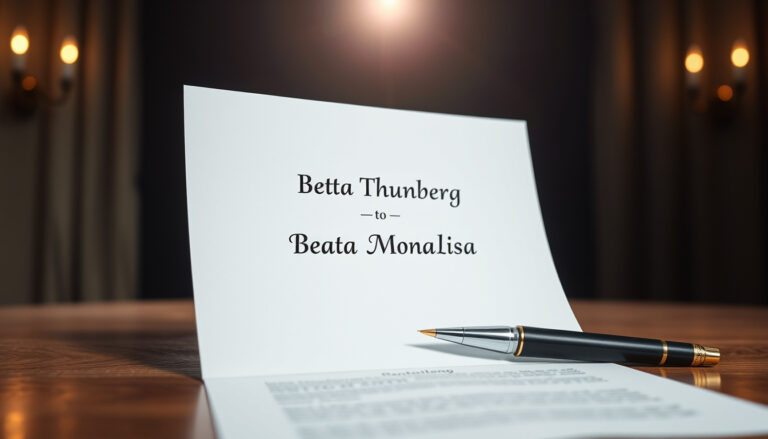 Greta Thunbergin sisko Beata MonaLisa – nimenmuutos ja ura