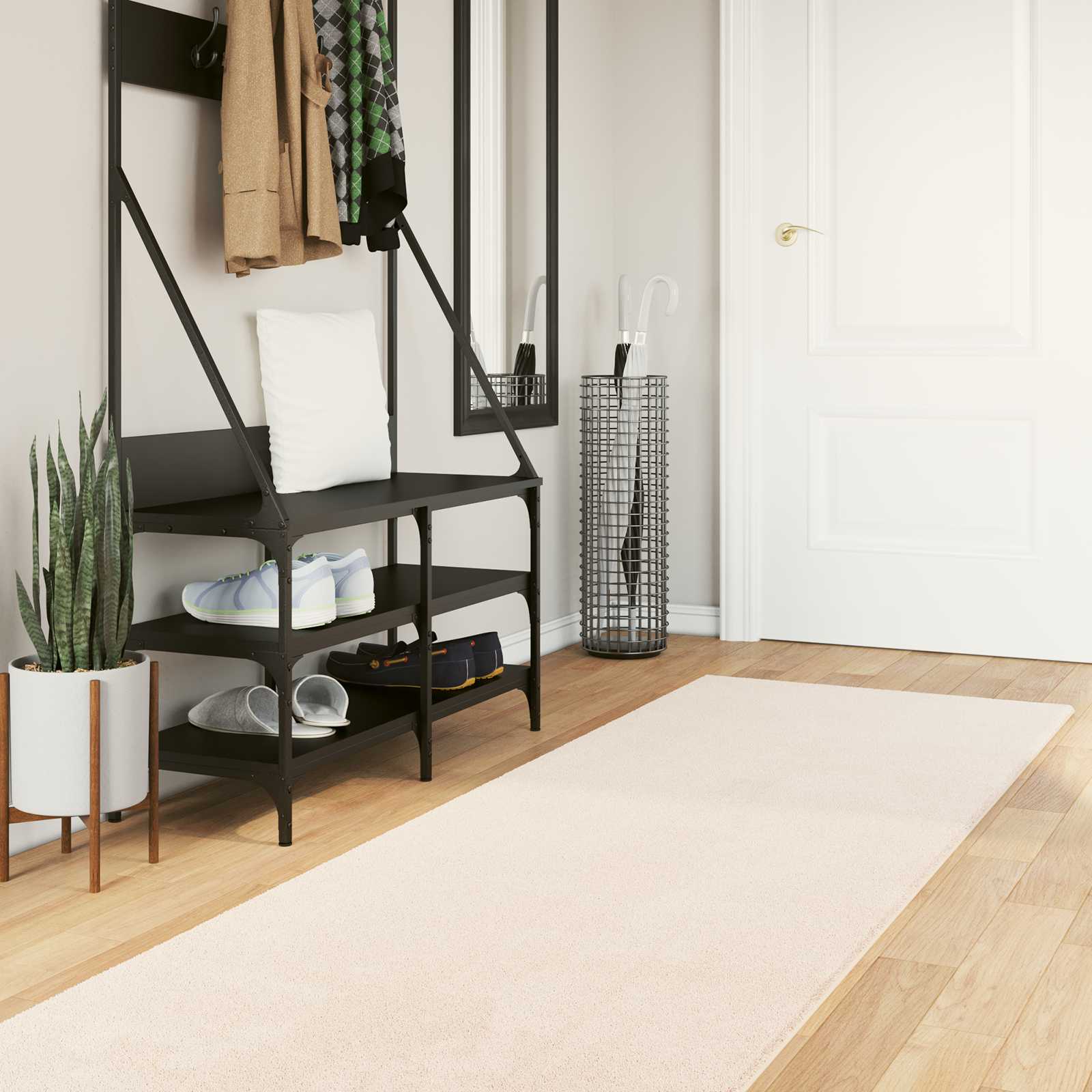 vidaXL HUARTE Beige Polyesteri